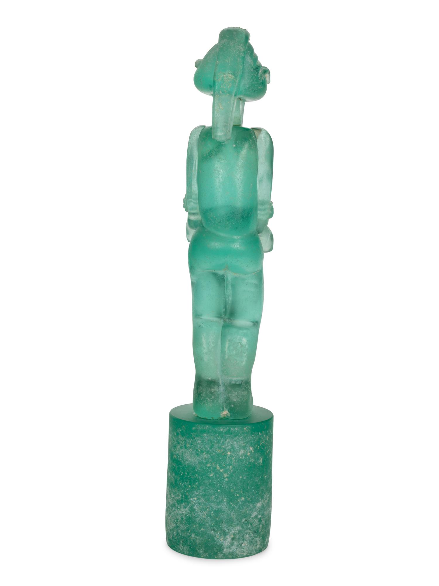 Dogon Sculpture, c. 1970s Seguso Vetri d'Arte, Italy