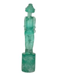 Dogon Sculpture, c. 1970s Seguso Vetri d'Arte, Italy