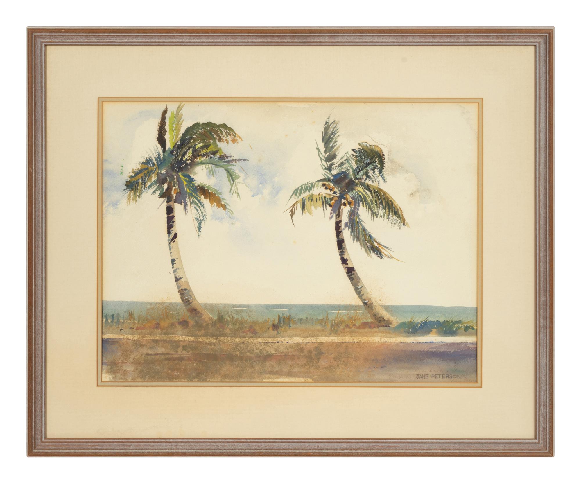 Palm Trees on the Beach