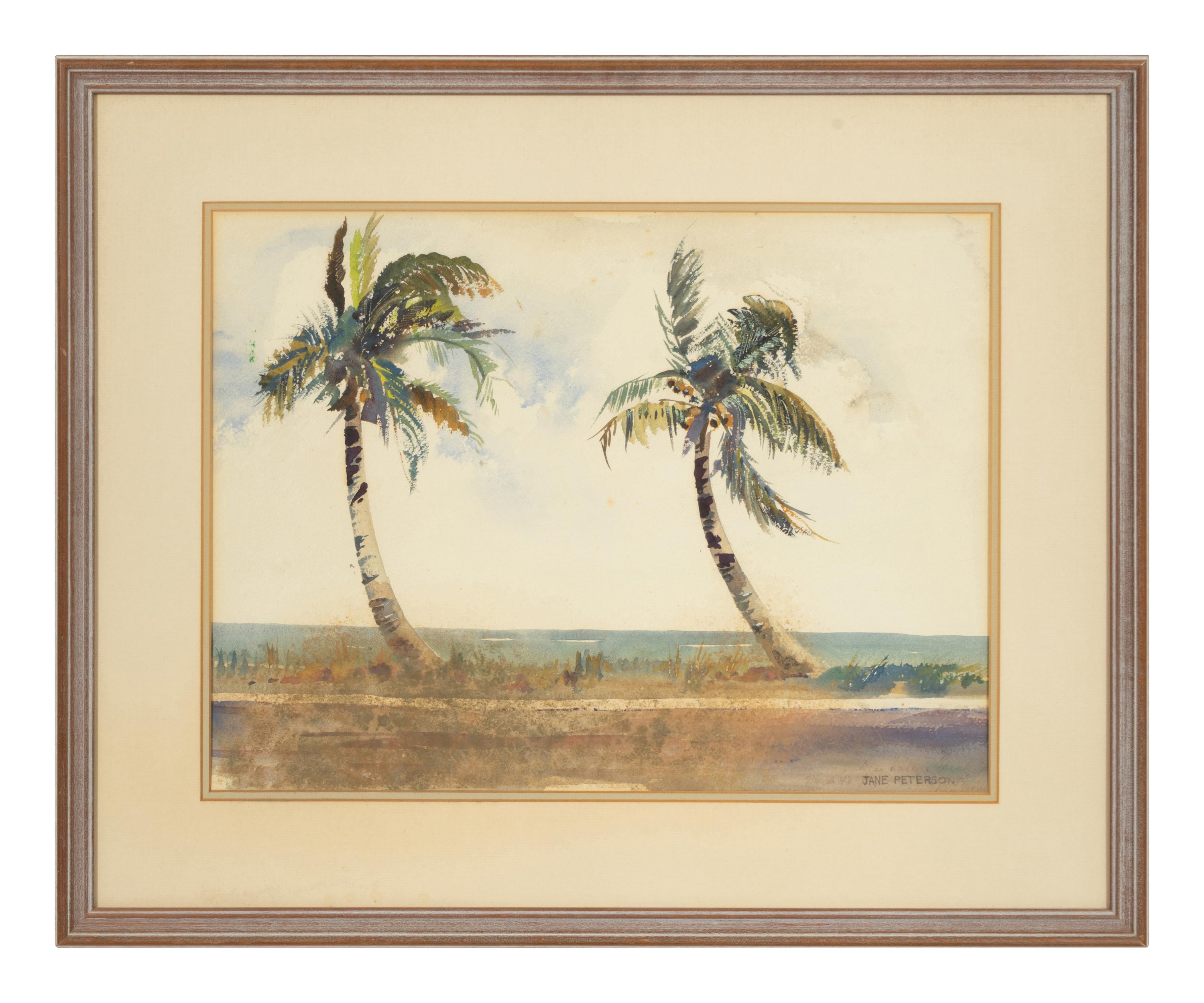 Palm Trees on the Beach