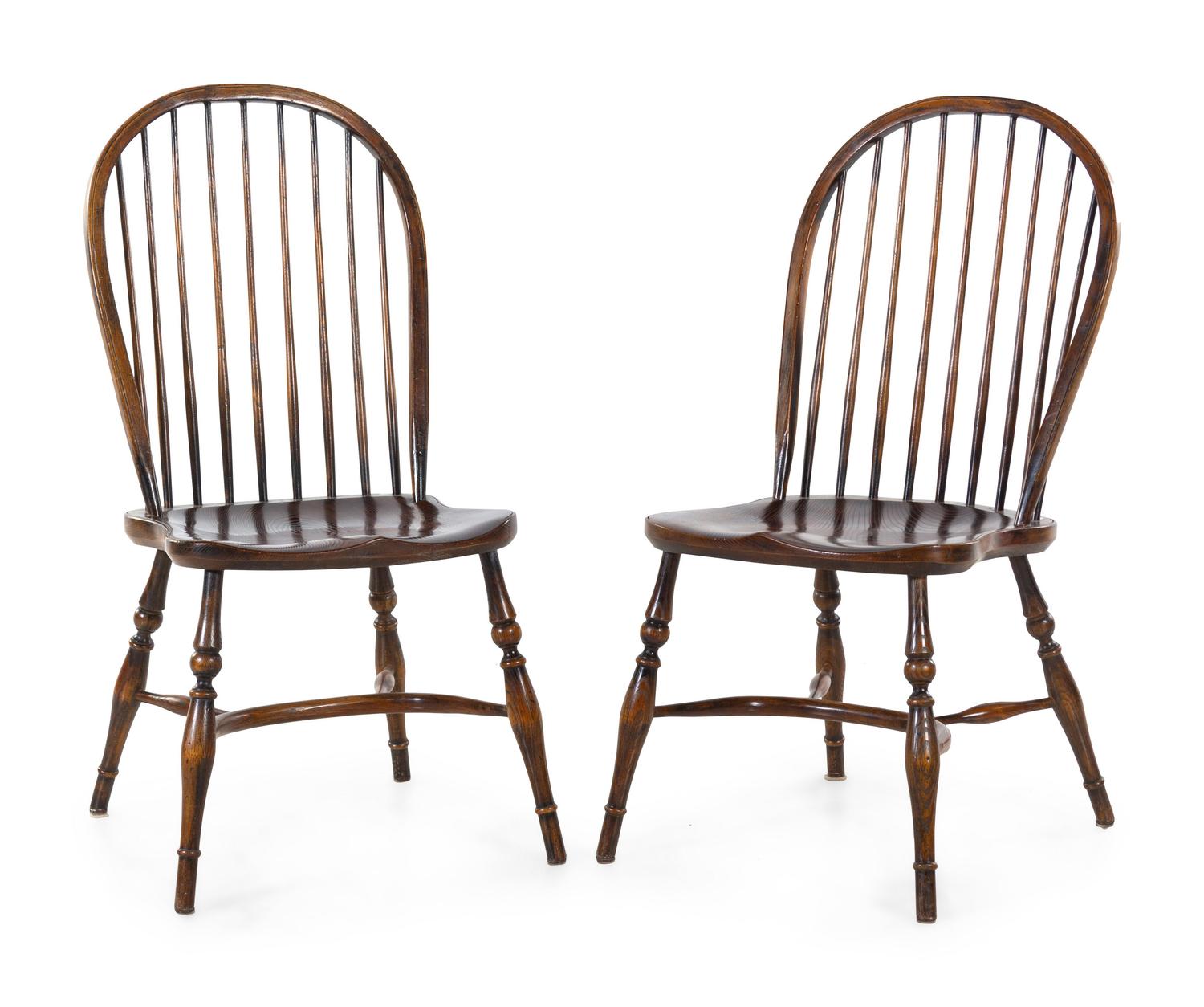 A Set of Six Windsor Side Chairs