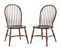 A Set of Six Windsor Side Chairs