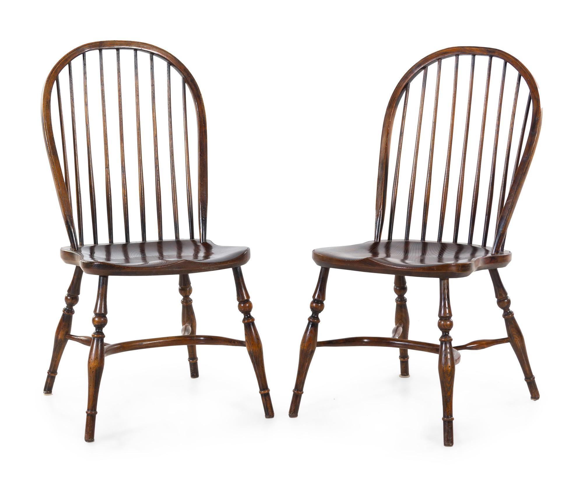 A Set of Six Windsor Side Chairs