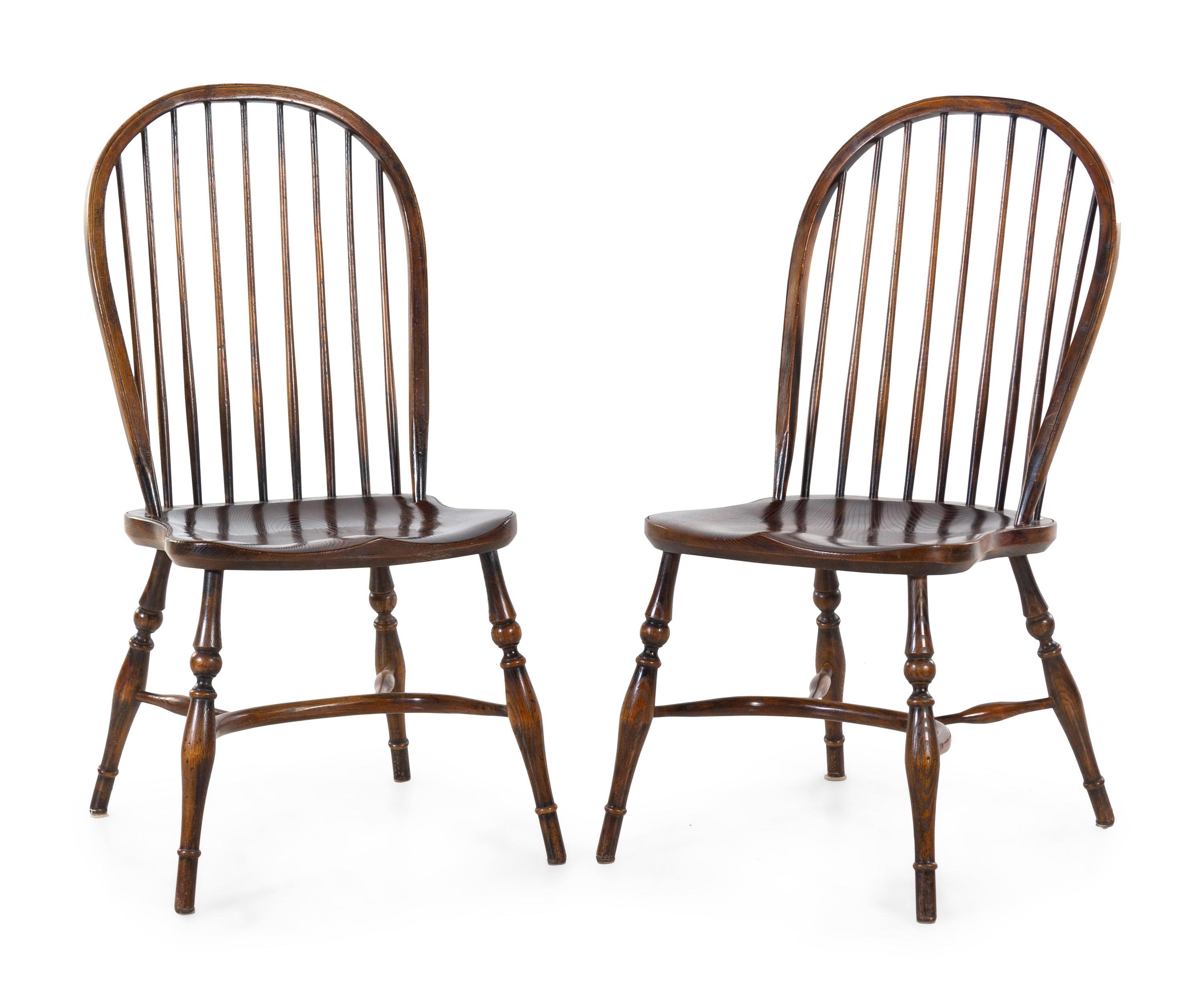 A Set of Six Windsor Side Chairs