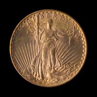 A United States 1925-D St. Gaudens $20 Gold Coin