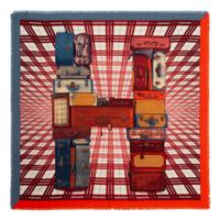 Two Hermès 90cm Silk/Cashmere Scarves