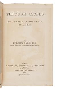 [TRAVEL AND EXPLORATION – ASIA AND MIDDLE EAST]. A group of 4 works, comprising: