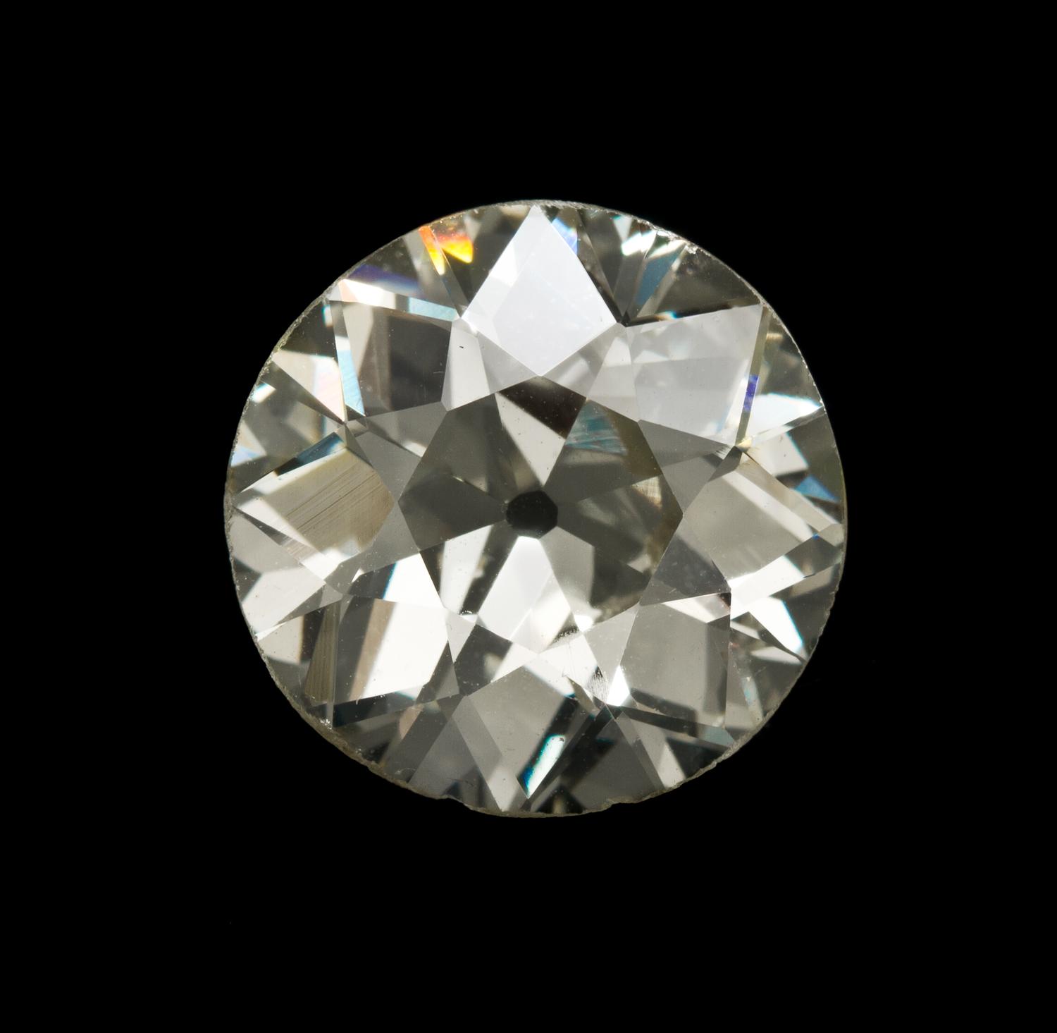 A 5.18 Carat Old European Cut Diamond,