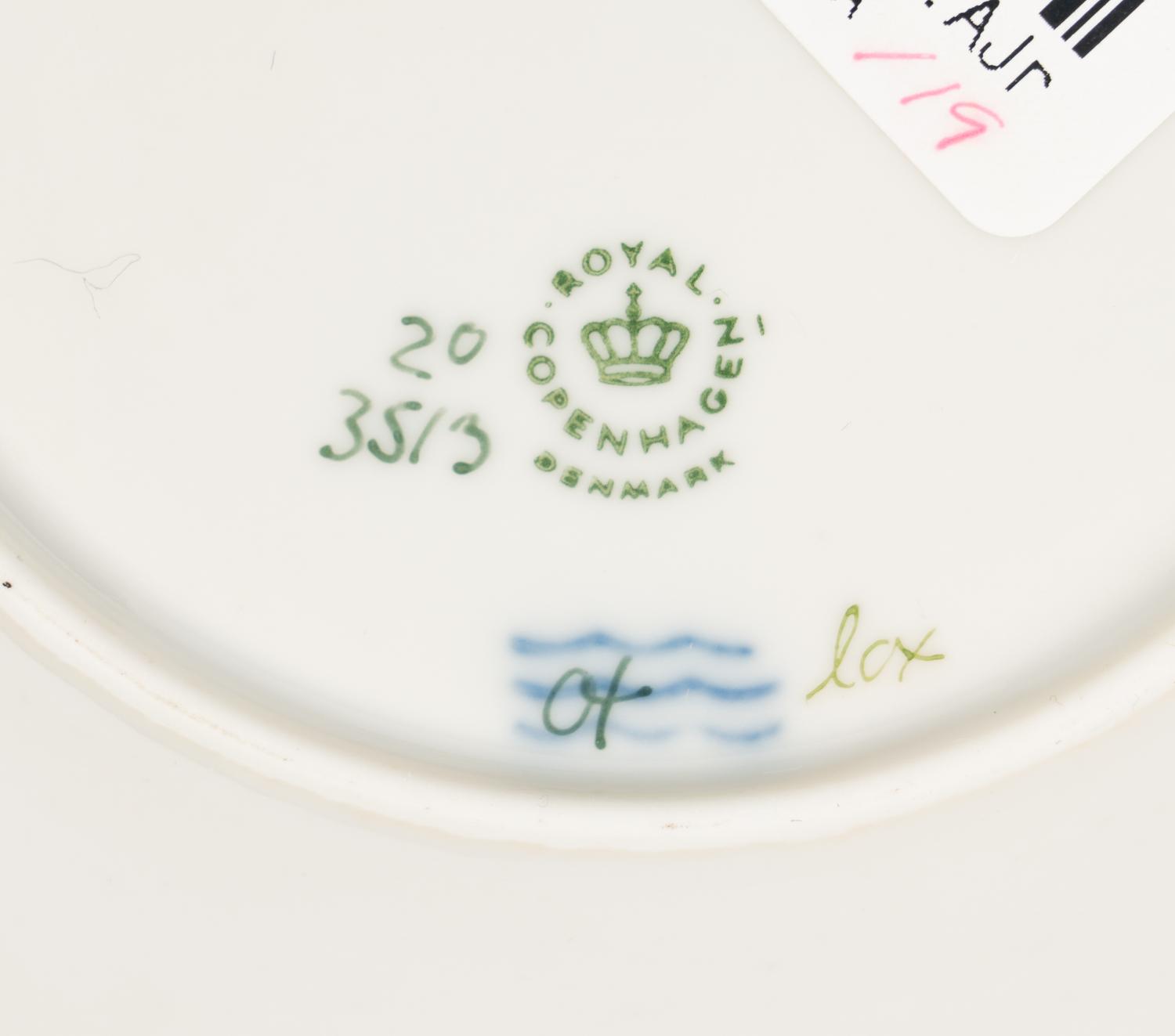 A Royal Copenhagen Flora Danica Porcelain Coffee and Tea Service