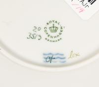 A Royal Copenhagen Flora Danica Porcelain Coffee and Tea Service