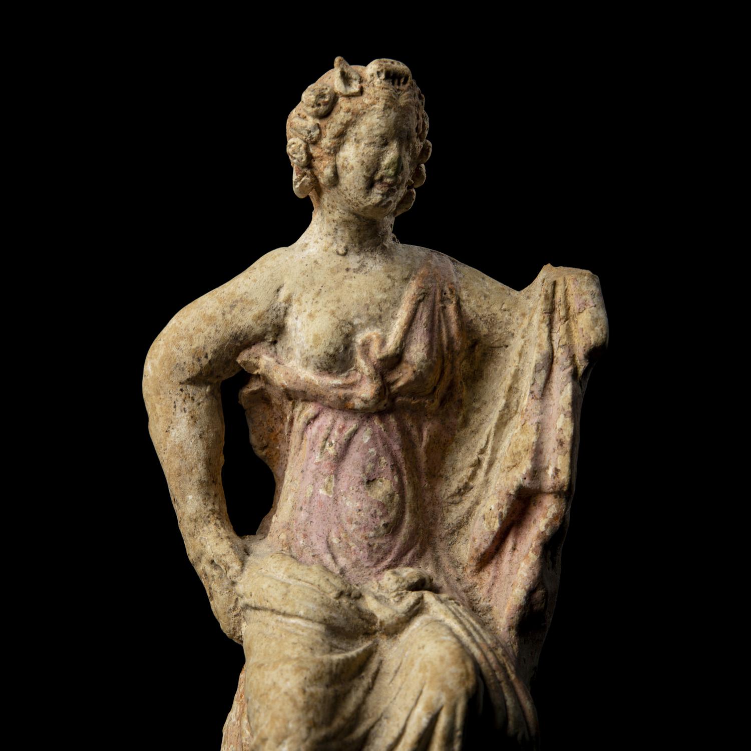 A Greek Terracotta Figure