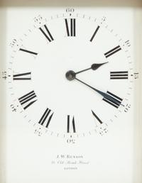 A Rare 'Giant' Gorge-Cased Brass Carriage Clock
