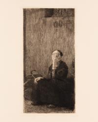 Zehn Original radierungen (complete portfolio of 10 in original pasteboard portfolio), 1892-1931