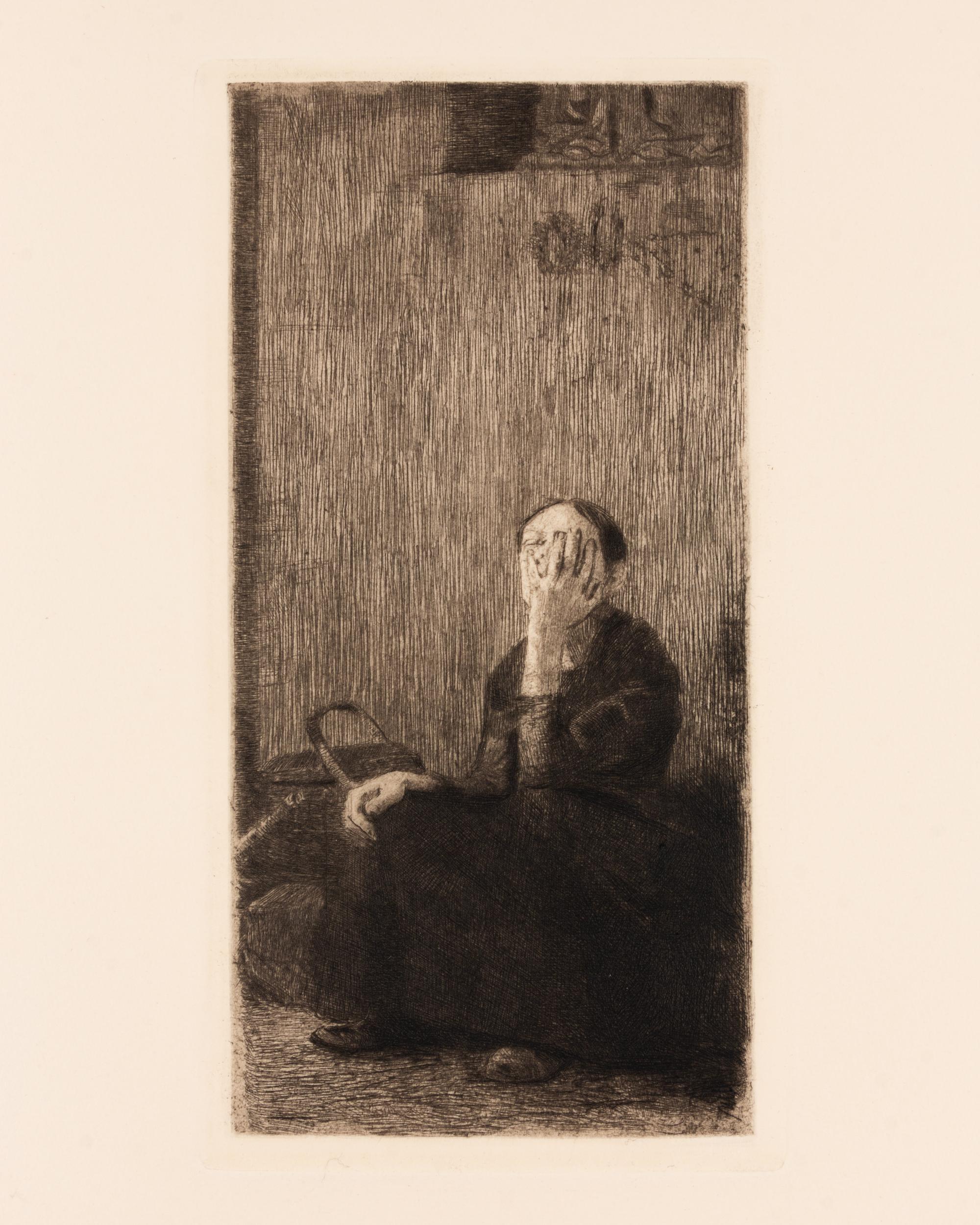 Zehn Original radierungen (complete portfolio of 10 in original pasteboard portfolio), 1892-1931