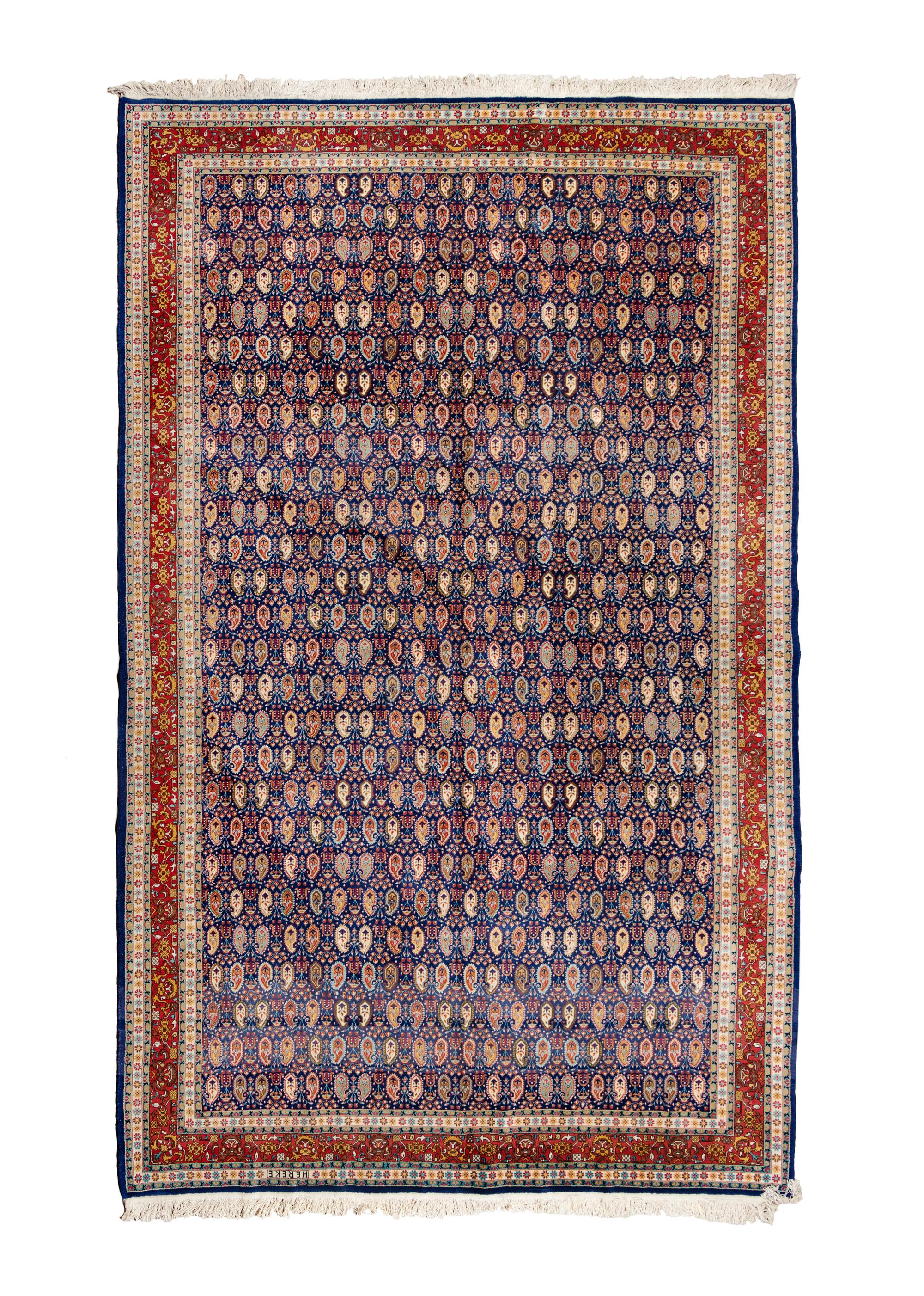 A Hereke Wool Rug