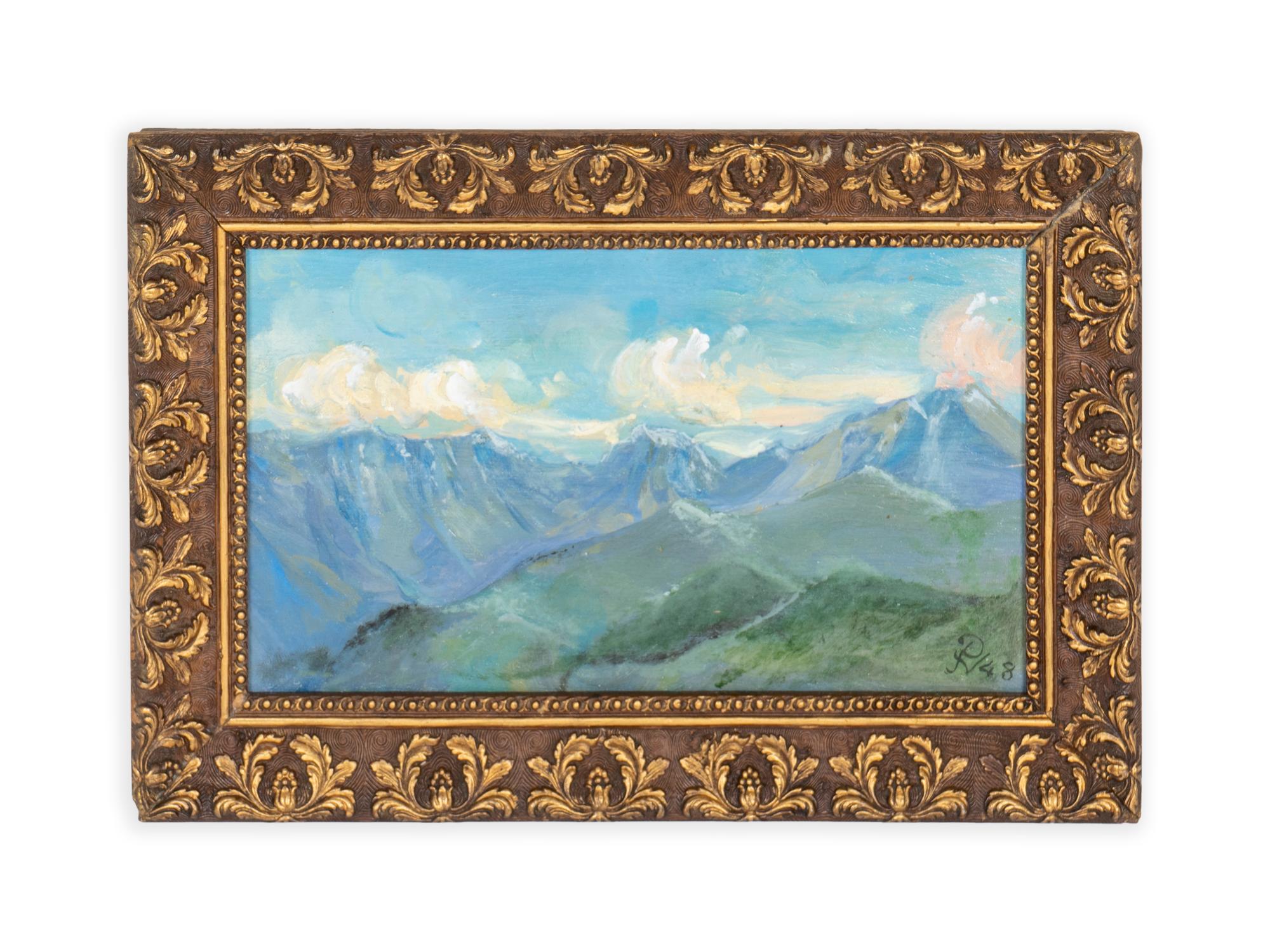 Two Mountain Landscapes