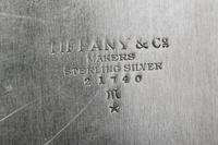 comprising a salver and a cake dish with a lobed border.