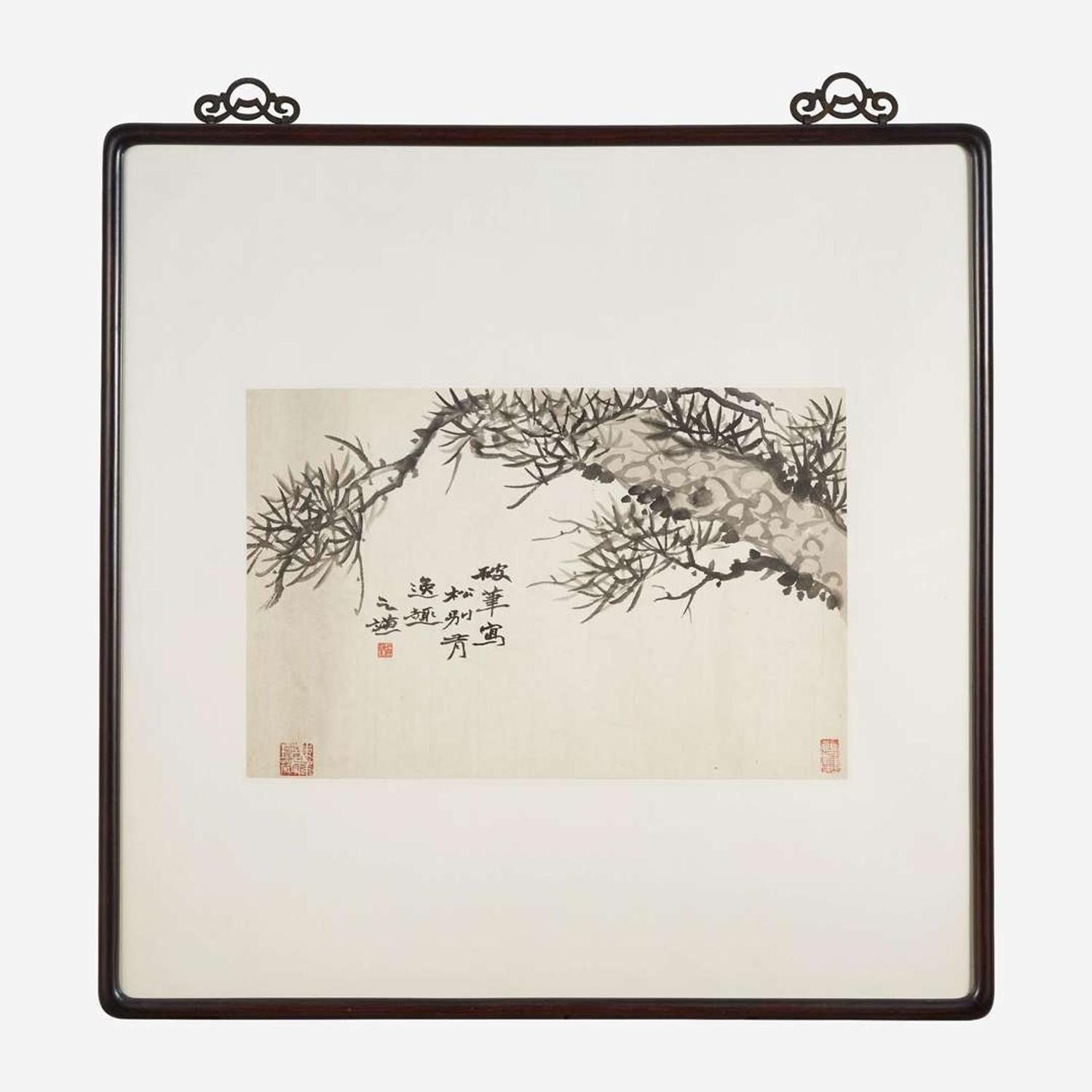 Zhao Zhiqian 赵之谦 松图 Chinese, b. 1829-d. 1884