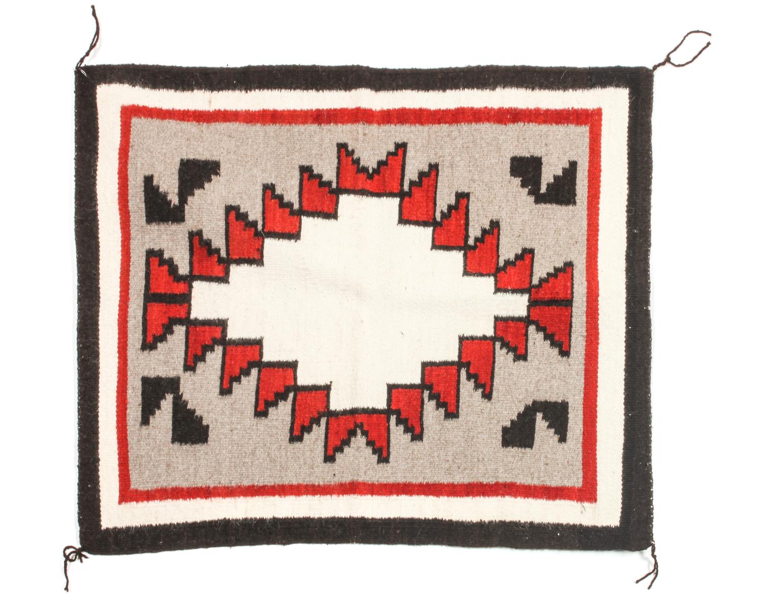 Three Contemporary Navajo Rugs 33 x 28 inches