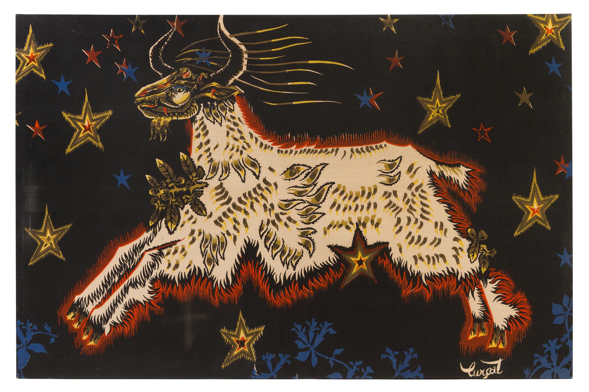 Jean Lurçat, (French, 1892-1966), Leaping Ram
