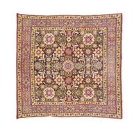 A Karabach Rug 10 feet 3 inches x 10 feet 3 inches.