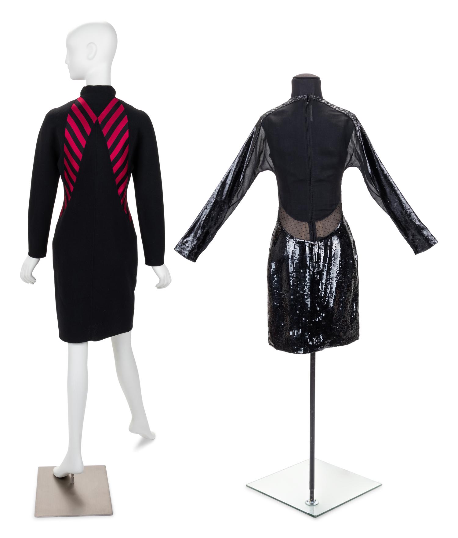 Two Geoffrey Beene Dresses, 1980-90s