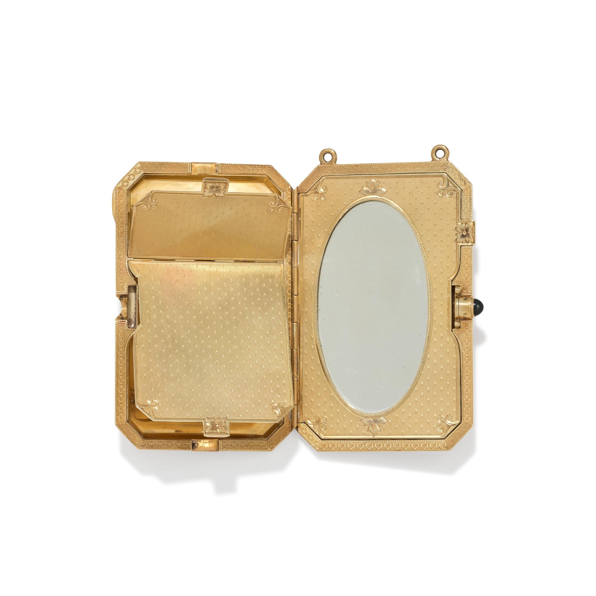 C.D. PEACOCK, YELLOW GOLD NÉCESSAIRE