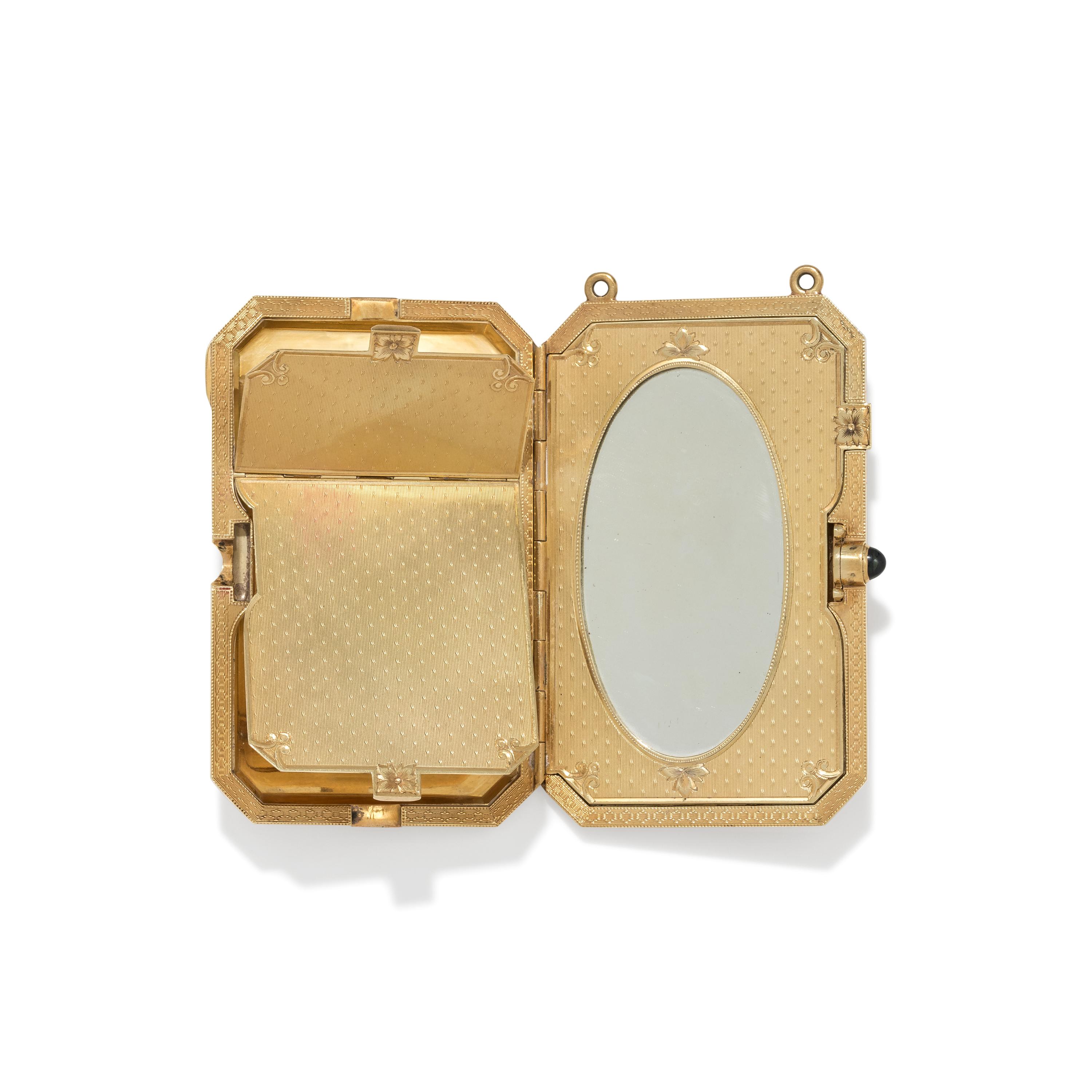 C.D. PEACOCK, YELLOW GOLD NÉCESSAIRE