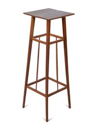 An Arts & Crafts Mahogany Pedestal — 20TH CENTURY