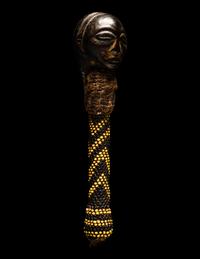 A Kalange Beaded Handle