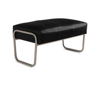 A Custom Horsehair-Upholstered Bench