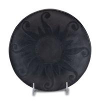 Blackware Pottery Plate 1923-1925