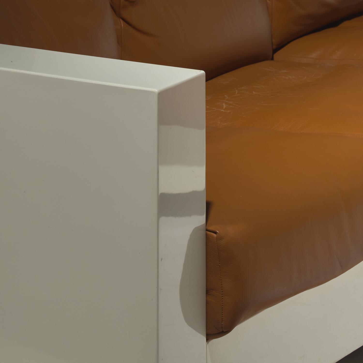 Massimo Vignelli (Italian, 1931–2014) — Pair of Saratoga Sofas, c. 1964 for Poltronova