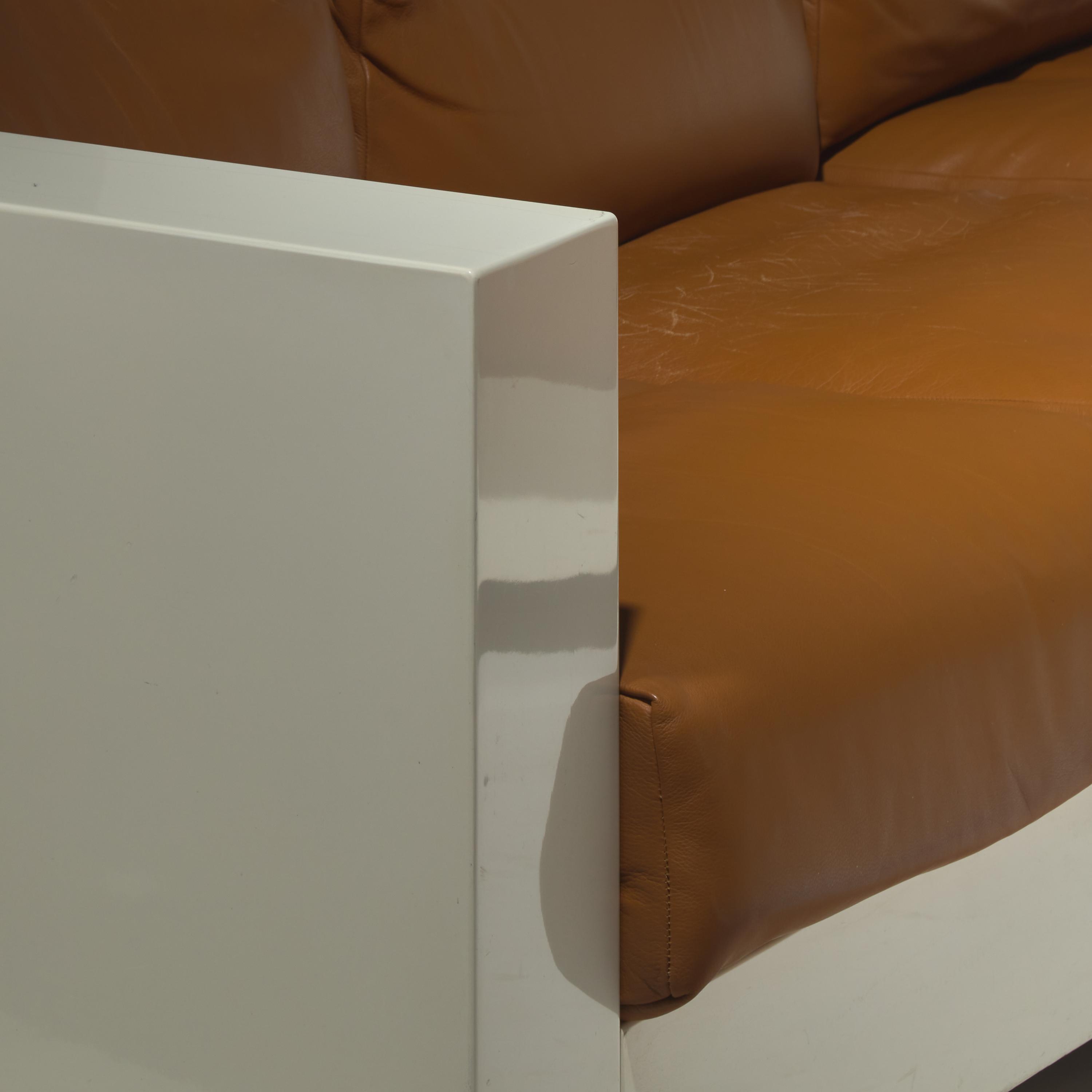 Massimo Vignelli (Italian, 1931–2014) — Pair of Saratoga Sofas, c. 1964 for Poltronova