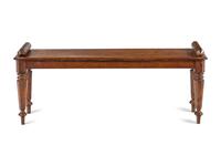 An English Oak Hall Bench