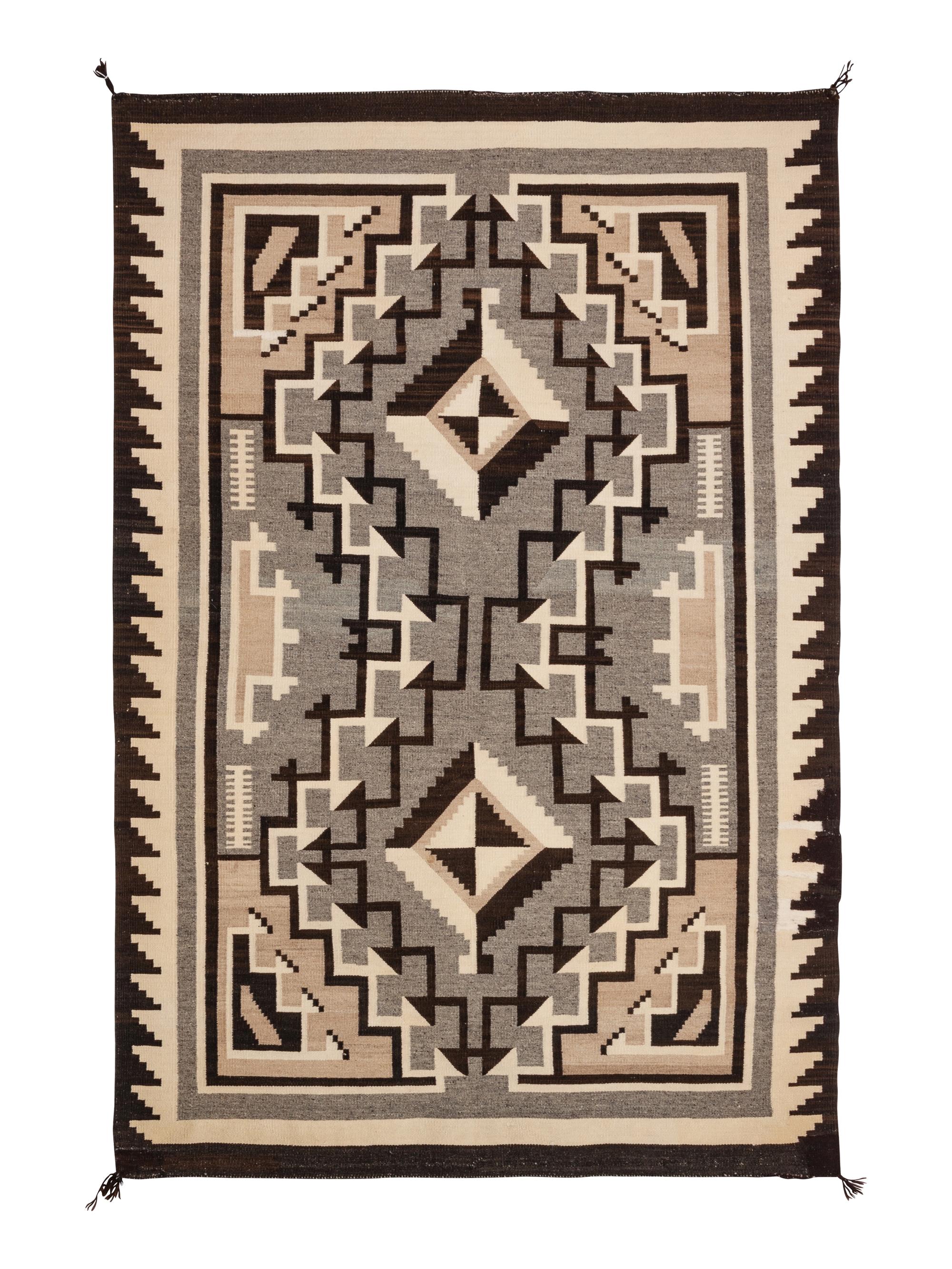 Navajo Two Grey Hills Weaving