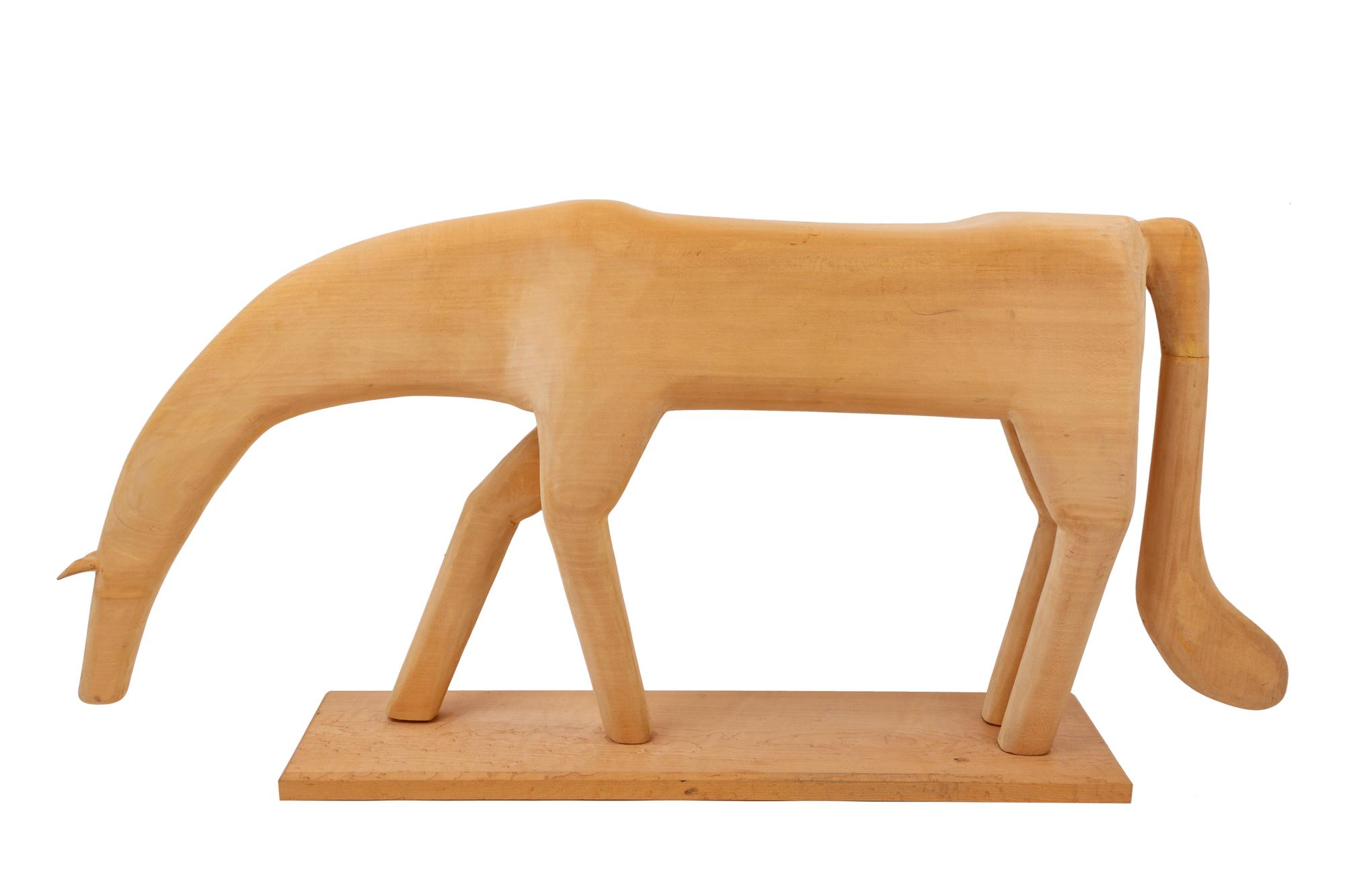 Two Large Horse Figures