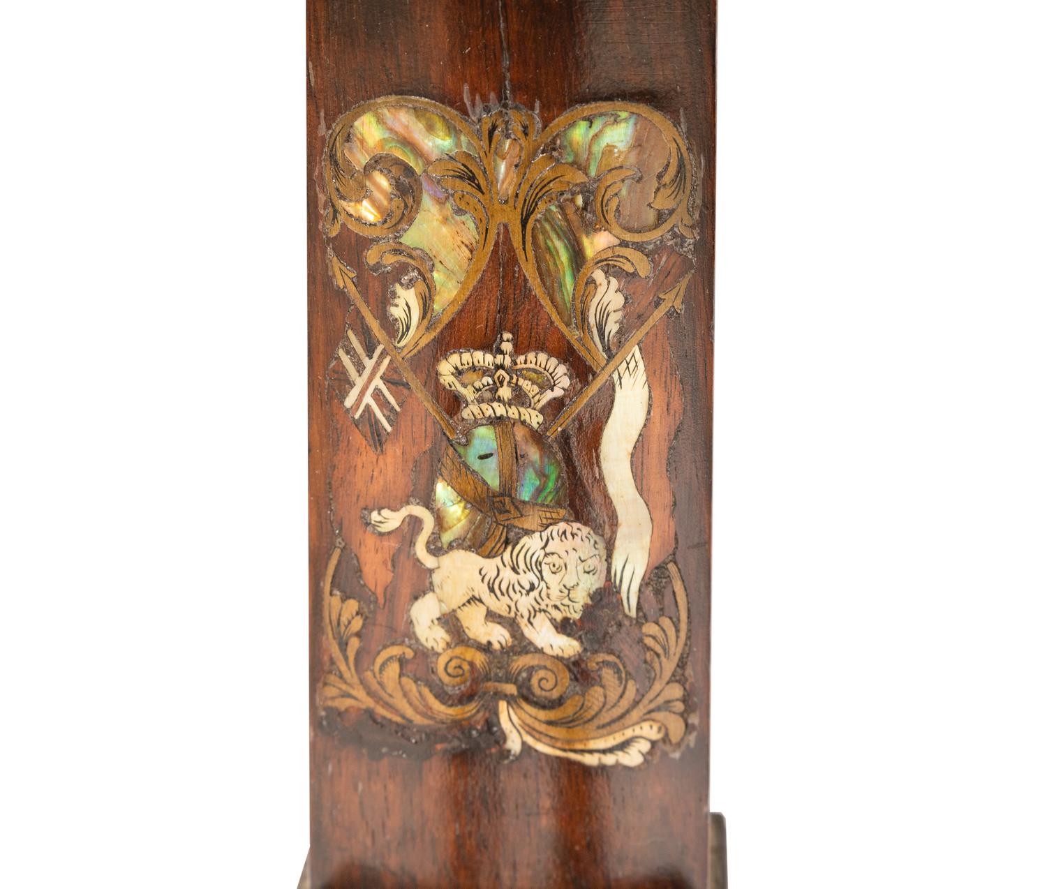 An English Mahogany Stick Barometer