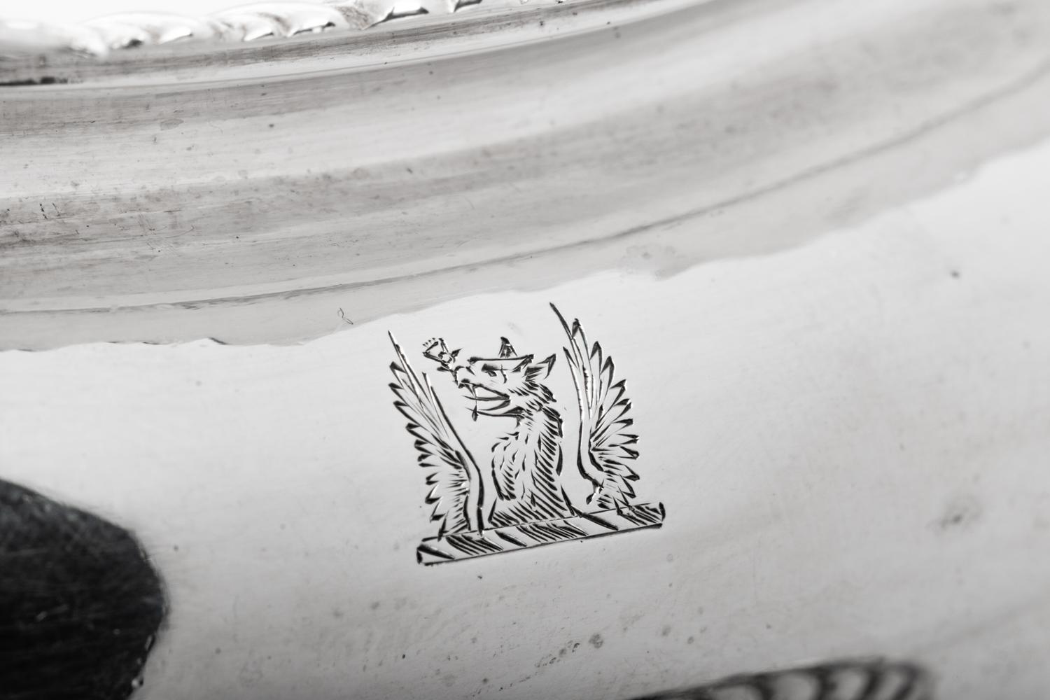 A Set of Six George IV Silver Salt Cellars