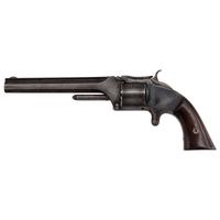 Smith & Wesson No.2 "Old Army" Inscribed to Color Sergeant G.L. Todd of the 214th PA Infantry