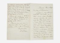 [Literature] Holmes, Oliver Wendell: Autograph Letter, signed
