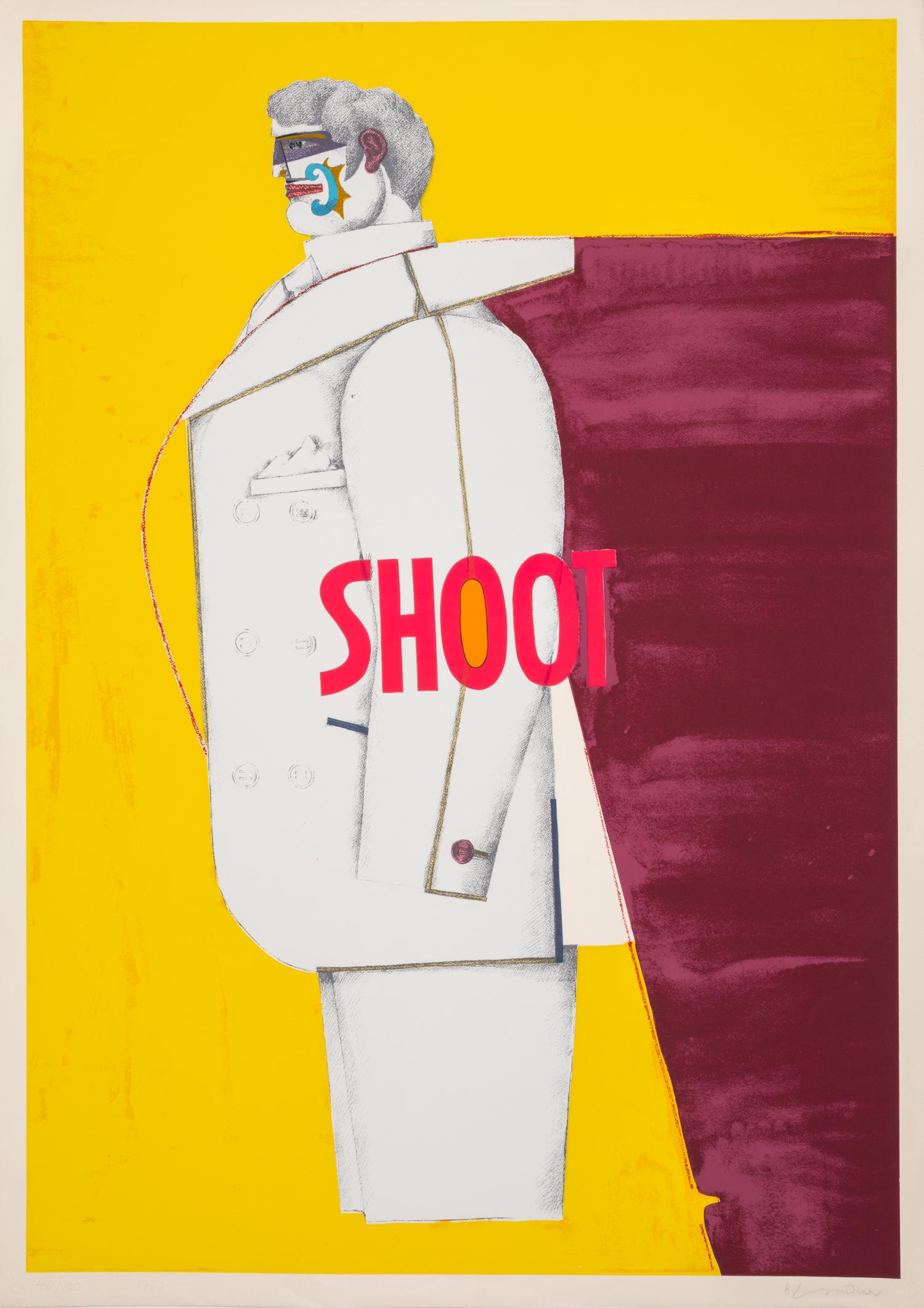 Richard Lindner, (German-American, 1901-1978), A group of ten works from Shoot, 1971