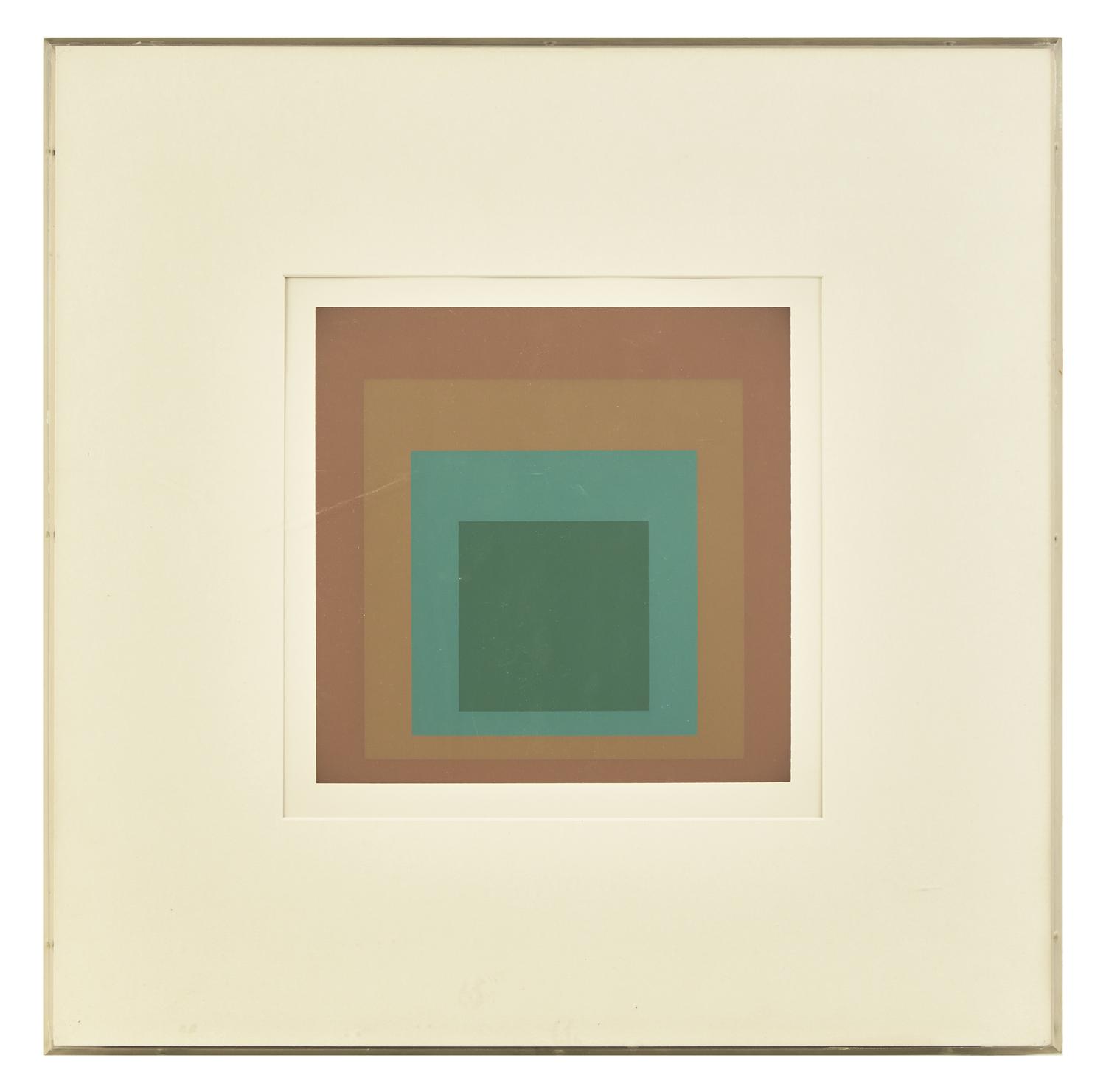 Reserved (Plate 9 from Homage to the Square: Ten Works by Josef Albers ), 1962