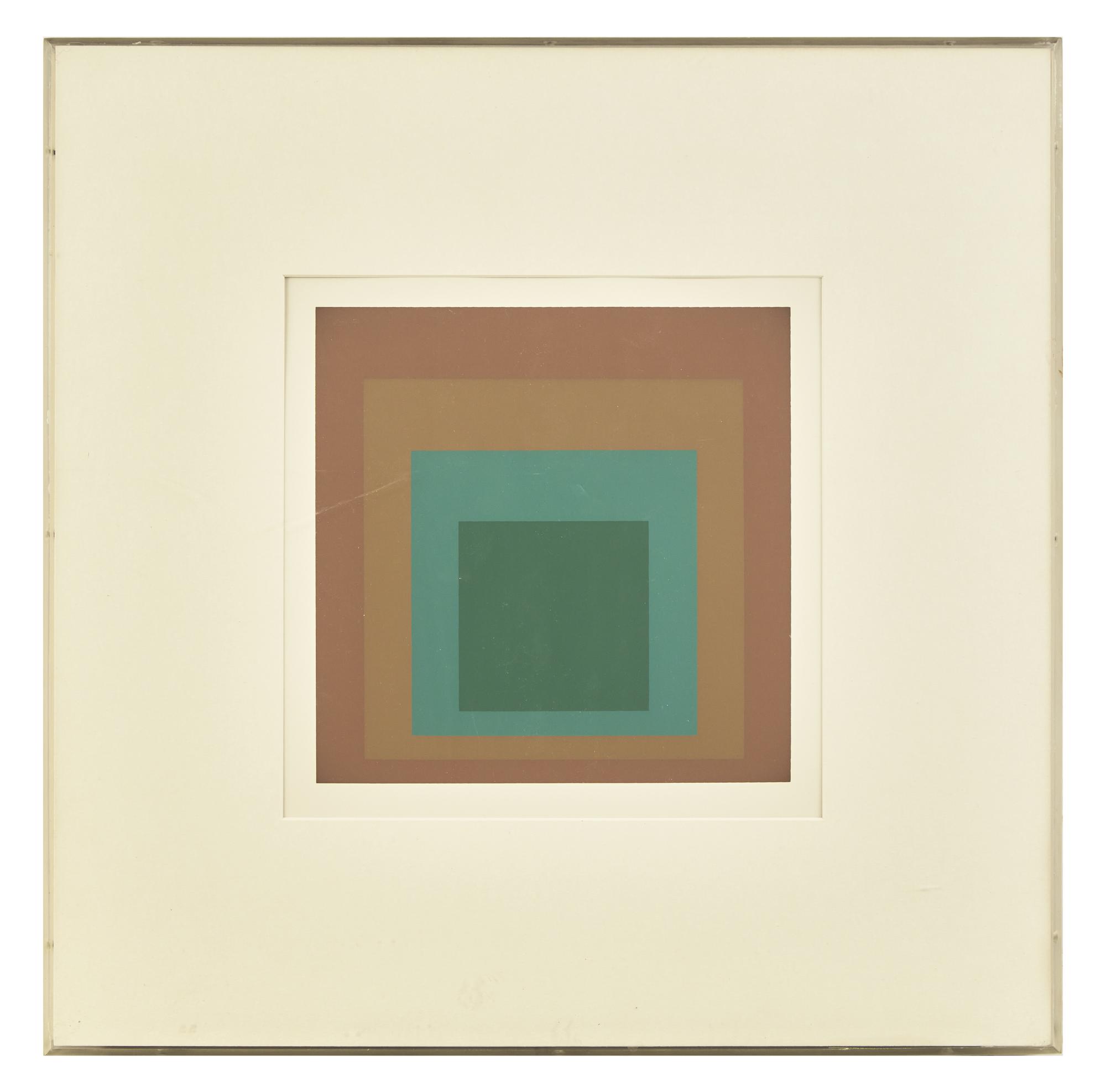Reserved (Plate 9 from Homage to the Square: Ten Works by Josef Albers ), 1962