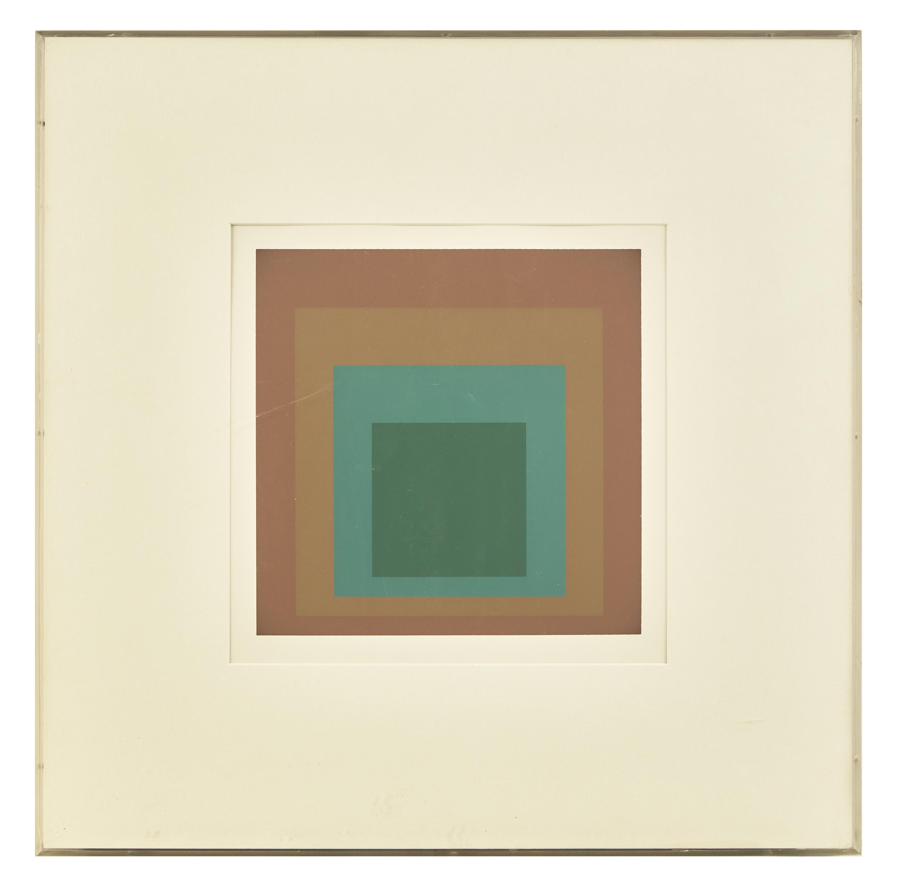 Reserved (Plate 9 from Homage to the Square: Ten Works by Josef Albers ), 1962