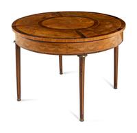 A Louis XVI Style Marquetry Center Table