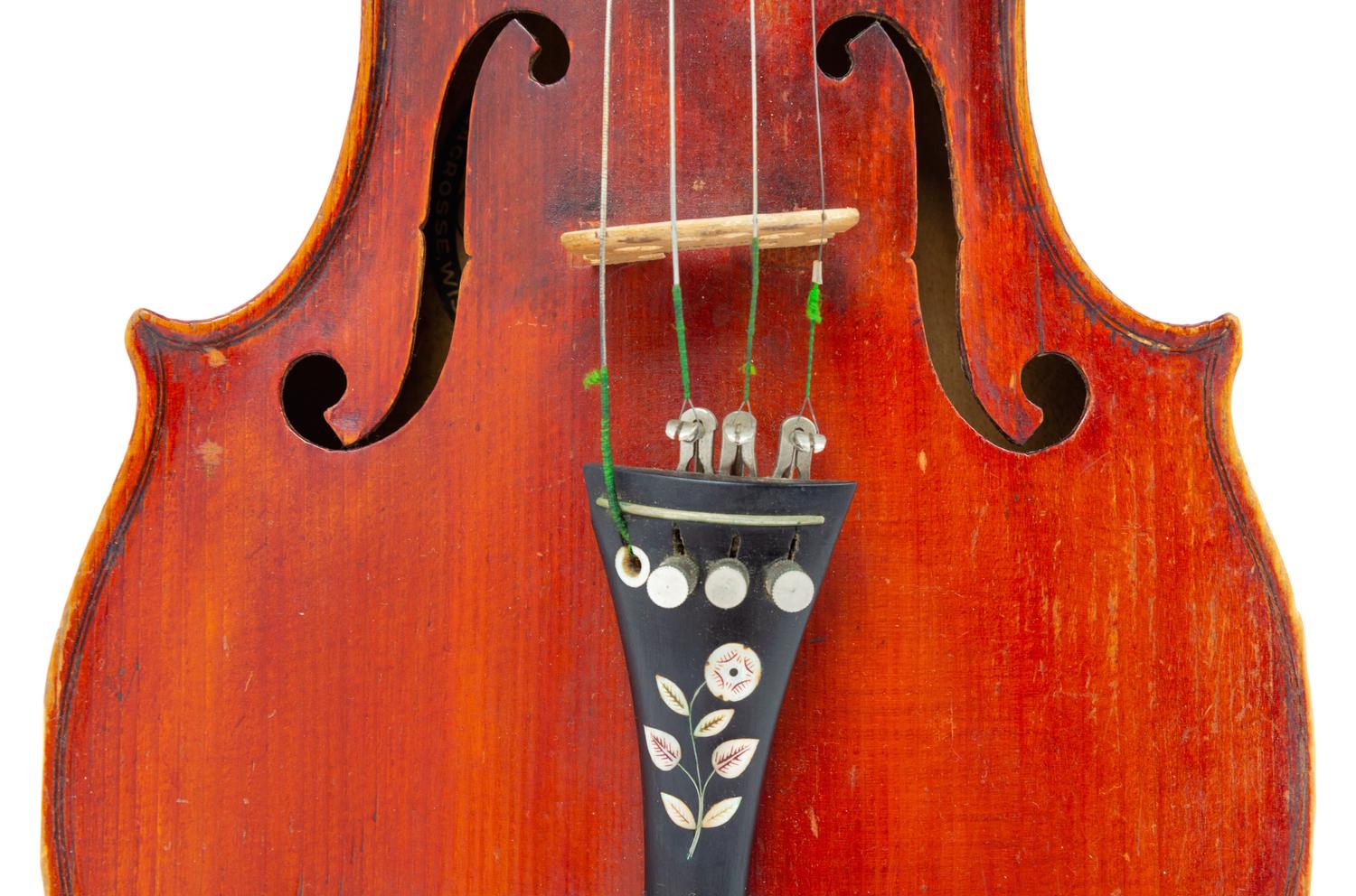 A Cased American Violin