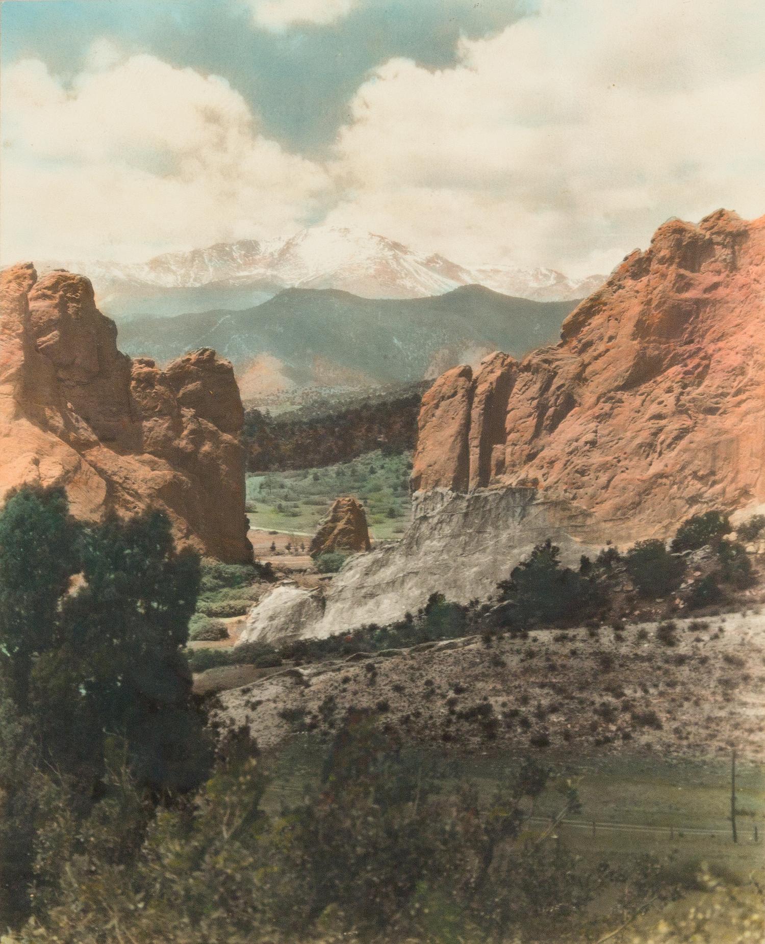 STANDLEY, H.L. A group of 7 colored reproductions of photographs after H.L. Standley of Colorado scenes.