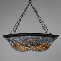 Light fixture from the Fisher Building lobby, Chicago, 1896 D. H. Burnham & Co. USA