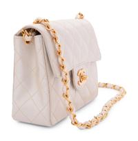 Chanel Satin Mini Classic Flap Bag, 1991-94